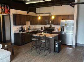 304 New Luxury Downton Condo with Fireplace, 2 bdrm, hotel i Kalamazoo