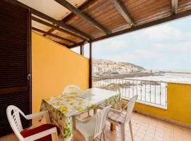 With beachfront terrace and air conditioning