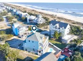 Dog-friendly beach home with private pool, hot tub, AC, pool table & game room