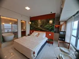 Banheira com Vista Espetacular para o Rio