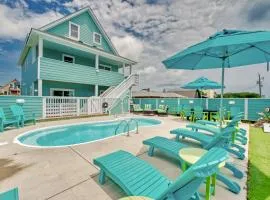 Dog-friendly home with private pool, hot tub, ocean view, & high-speed WiFi