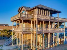 Dog-friendly home with private saltwater pool, hot tub, game room, & fireplace