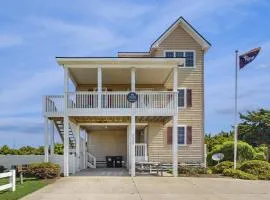 Ocean-side dog-friendly home with sound views, private outdoor pool & hot tub