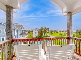 Spacious home with private pool, hot tub, pool table & central AC, hotel in Waves