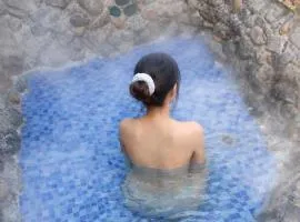 新規オープン岩風呂付ゲストハウス織姫