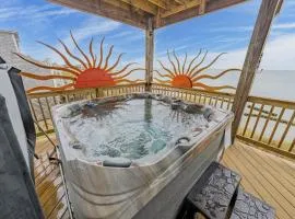 Spacious soundfront home with amazing views, game room, & hot tub