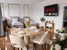 Penthouse mit Deisterblick & Balkon, hotel i Barsinghausen