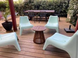Grand appartement avec Terrasse entre la plage Sud et la Centrale: Hossegor şehrinde bir otel