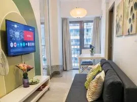 Cozy 1BR at Fame Residences - Near MRT Stations and Malls, with Pool and Amenities