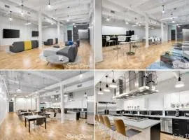 Pratt St Brand New Studio Loft Elevator Building