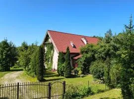 Dom z ogrodem na Mazurach