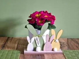 Gästeliebling, Apartment Piepmäker mit Parkplatz und Kamin, Bahnhof fußläufig