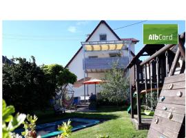 Ferienwohnung Neifer, hotel u gradu 'Bad Überkingen'