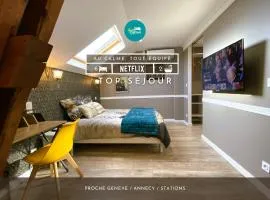 Duplex cosy - entre lacs et montagnes - Fêtes interdites