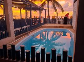 Pousada Pé no Mar, hotell Japaratingas