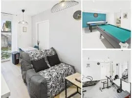 T2 moderne - jardin privatif - Salle de jeux et de sport - Appartement 03