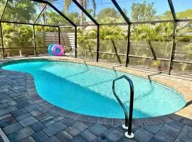 Poolside Oasis-heated pool -7 min to Manasota Beach