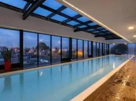 72Hub moderno apto vistas ciudad, piscina gimnasio