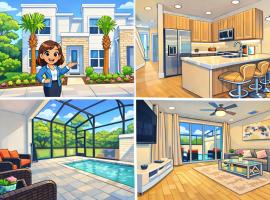 New Spacious & Tranquil Townhouse near Disney - 4BR, 3FB, and Pool