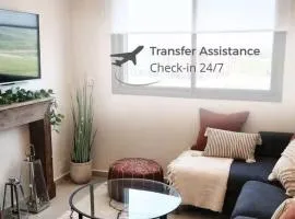 Near Airport Cosy flat with Air C, IPTV, Free Parking Married couples only