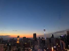 Landmark View At Axon Residence Bukit Bintang Pavilion, hotel u gradu Gua Sai