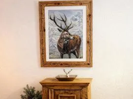 Laax Cozy Apartment Ski Bus in front of the Door