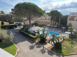 Studio 4 places Residence avec piscine et tennis, Hotel in Vallauris