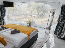 Lemon Dome, Luxury Glamping Dome in Crete, hotel v destinácii Gavalochori