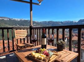 Metsovo Fireplace Retreat 2、メツォヴォのホテル