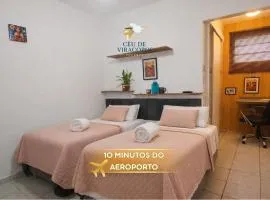 Suíte Privativa 8min Viracopos, Smart TV, Wi-Fi