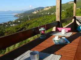 Casa Onda Di Luna Maison avec vue mer panoramique à Erbalunga