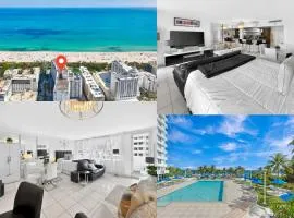 Miami Beach Studio with shared Heated Pool & Gym