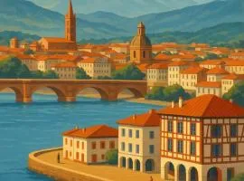 Chartreuse climatisée en fond de cour