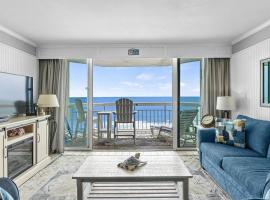 OCEAN FRONT Resort - Hot Tub, Heated Pool, Large Balcony - 507, hotel sa Myrtle Beach