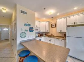 Dog-friendly oceanfront condo with balcony, outdoor pool, hot tub, and central AC