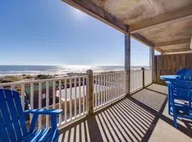 Oceanfront, 2nd-floor condo with on-site pool/hot tub - balcony, AC, & fast WiFi