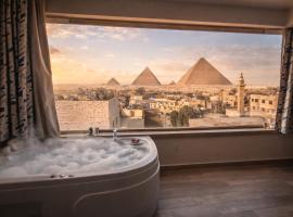 Pyramid Edge Hotel & Exclusive Pyramids View Rooftop, hotel sa Cairo