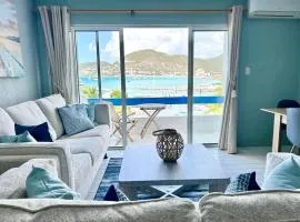 Oceanfront 2 Bedroom 2 Bathroom Condo-Great bay Beach, Philipsburg Boardwalk, Sint Maarten