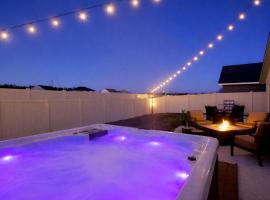 Cozy Mineral Spa Escape, Heated Game Room, Wellnesshotel in Meridian