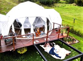 Glamping Claro de Luna, hotel a Guatavita