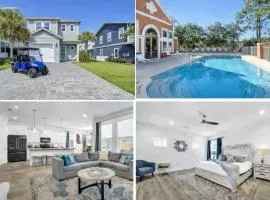 Emerald Escape in Destin, Miramar Beach! 4BR, 4BA, 1st Floor Bedroom, Sleeps up to 14, Golf Cart Included, Pool, Pet Friendly, Private Deeded Beach Access & Gated Community!