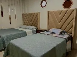 Habitación versátil y acogedora