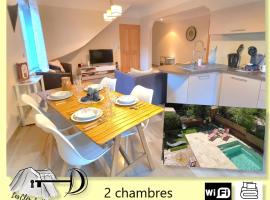 Charmant T3 avec piscine, hotel v destinácii Digne-les-Bains