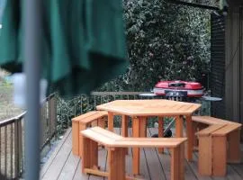 バス1分,BBQ焚き火風呂,ホームシアター,雨天でもbbq焚き火が楽しめる