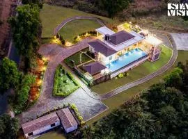 StayVista at Beyond Infinity with Hill View, BBQ