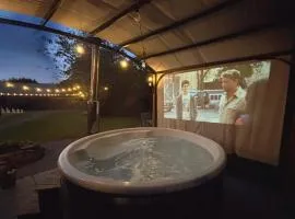 Cozy Glamping Pods With Hot Tubs