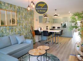 Escapade Tropicale - Cuisine équipée, terrasse privée, hotel a Bourbourg