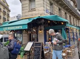 Gare Montparnasse 1mins,center, bd St Germain, 5mins Eiffel tour ,Notre Dame of Paris ,quartier Latin,amusing place