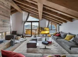 Chalet neuf contemporain à Courchevel, 5 chambres, jacuzzi, 10 adultes + 4 enfants - FR-1-562-1