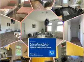 Ferienwohnung Dietel in Bad Schlema mit WLAN Terrasse Stellplatz inklusive